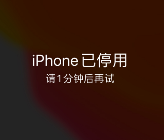 青云谱苹果手机维修分享:iPhone 显示“不可用”或“已停用”怎么办？还能保留数据吗？ 