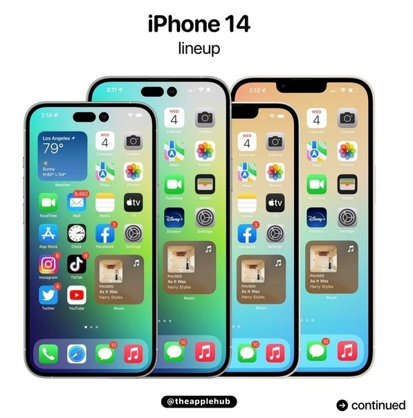 青云谱苹果14维修分享iPhone 14全家福 